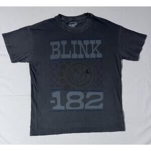 American Eagle Blink 182 Tee/T-shirt Gray - Women’s Size M